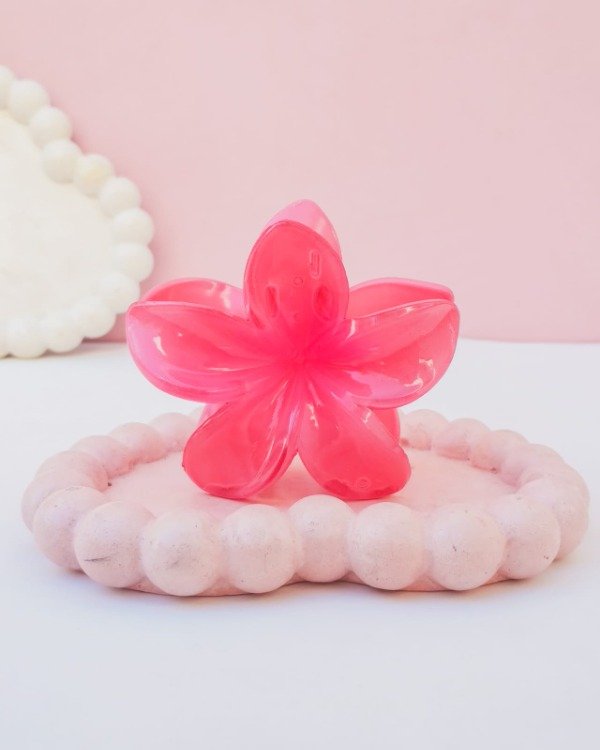 Producto - Broche flor fucsia