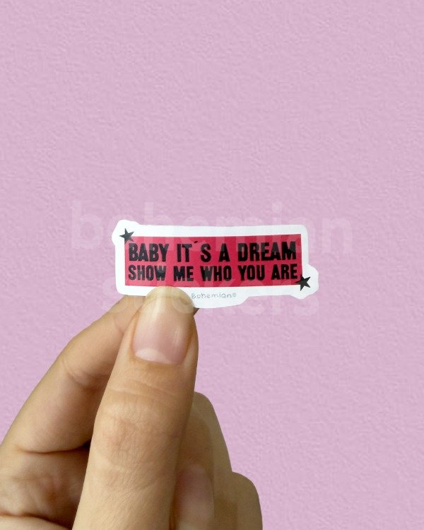 Producto - SHOW ME WHO YOU ARE - Sticker Individual de 5 Seconds Of Summer
