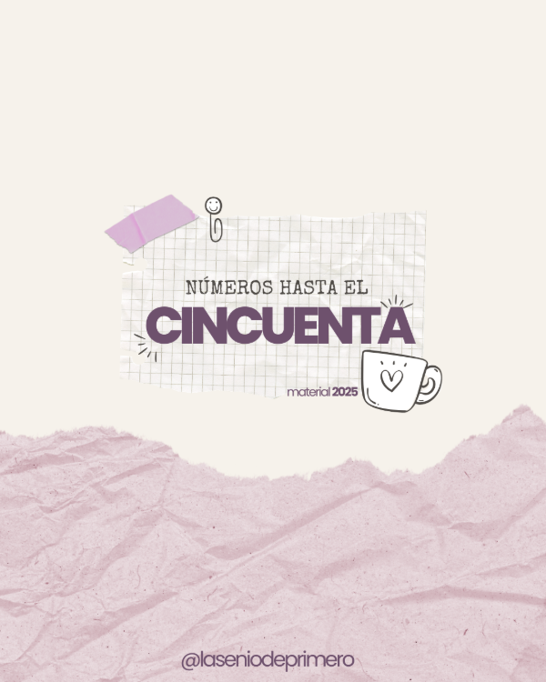Producto - Numeración hasta el 50