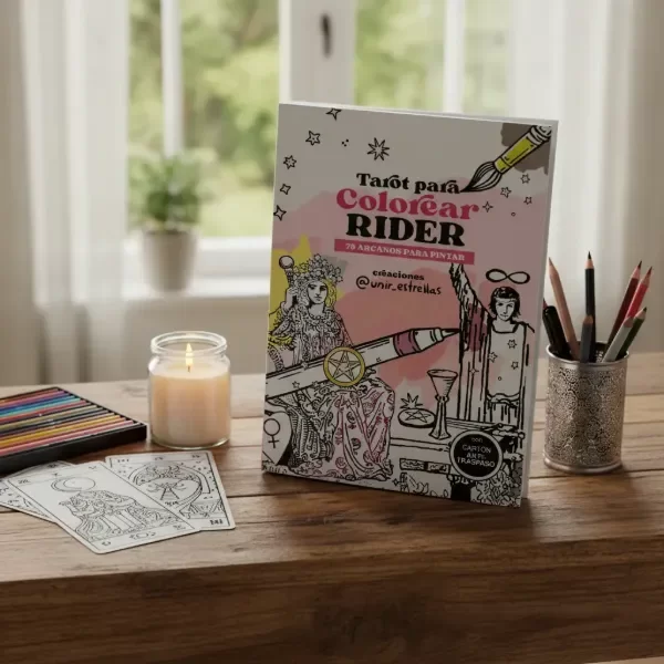 Producto - Tarot ilustrado para colorear - Rider Waite - 0