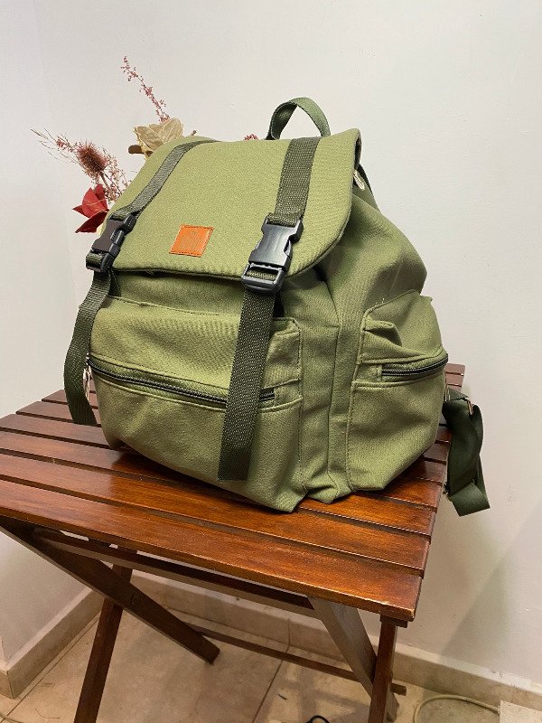 Producto - Mochila marinera Atenas verde militar