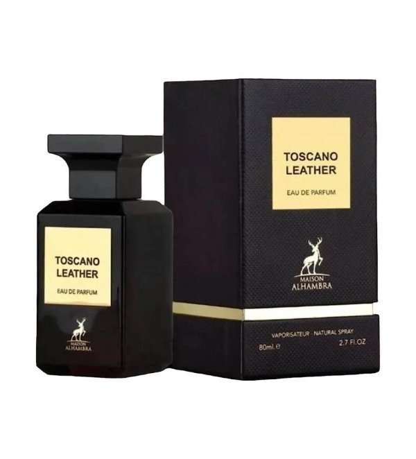 Producto - PERFUME ALHAMBRA TOSCANO LEATHER MAISON 80ML ORIGINAL
