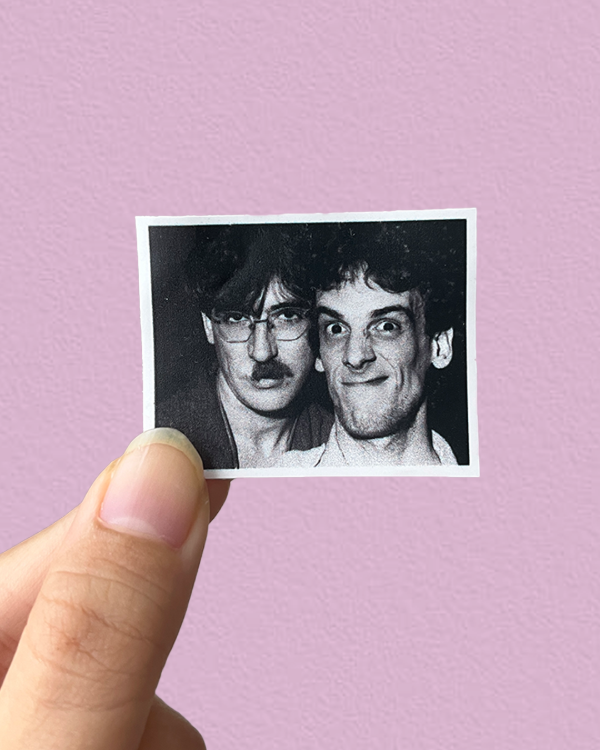 CHARLY Y SPINETTA - Sticker individual Charly García - Bohemian Stickers