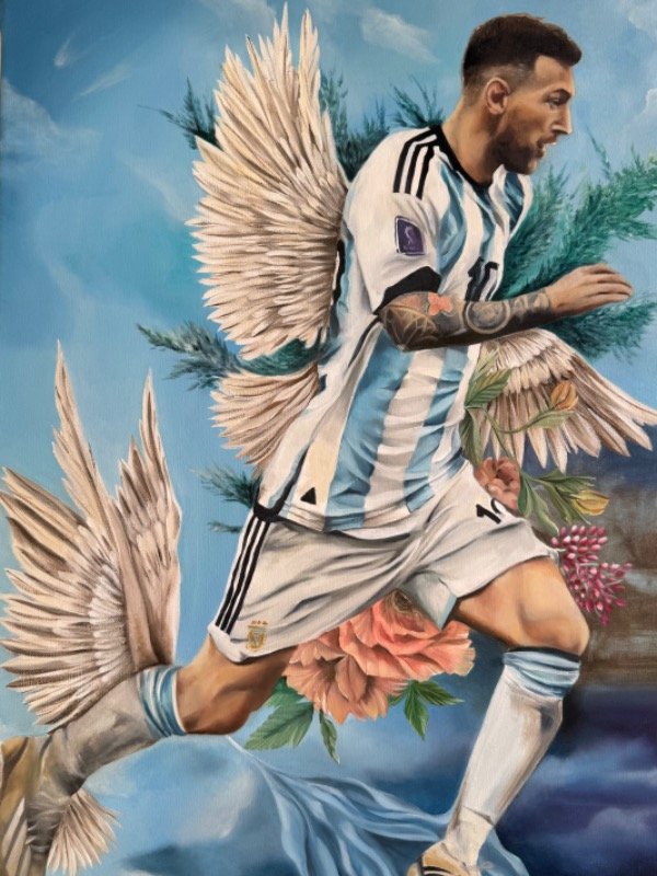 Producto - El vuelo triunfal Messi