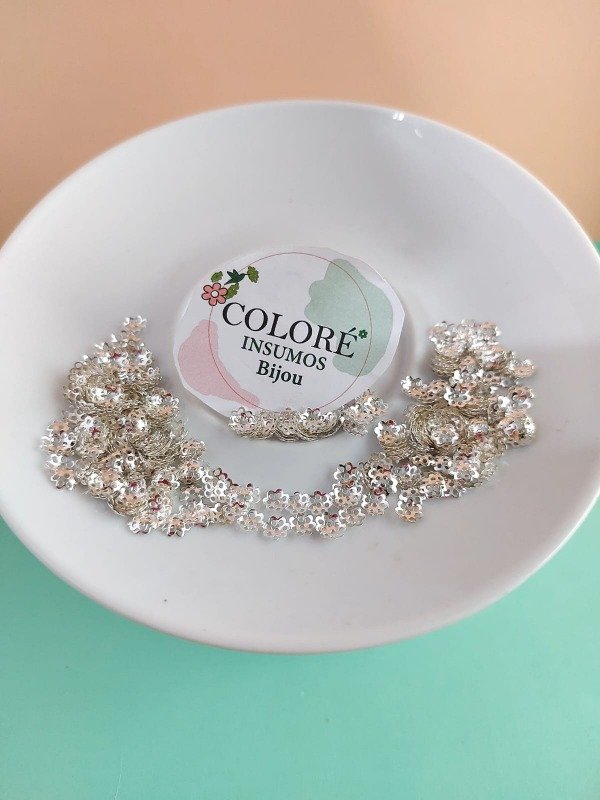 Producto - Calota Flor Mini 6 mm (Paquete)