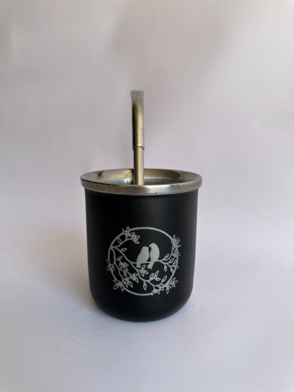 Producto - Mate de acero - Pajaritos