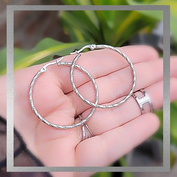 Producto - Aros Argollas simples labradas