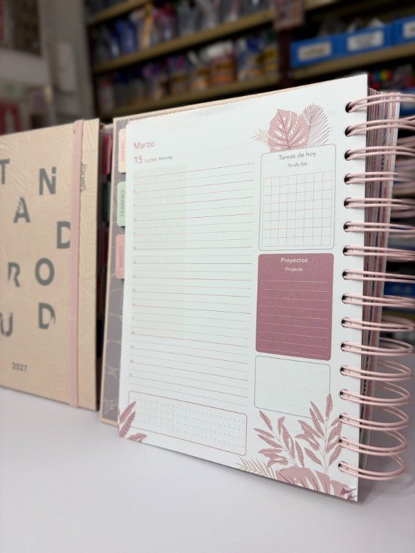 Producto - Agenda Diaria c/espiral R8 18x23cm - Premiun Proud - "Talbot" - 1