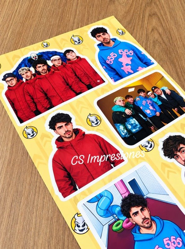 Producto - Stickers Fede - Backrooms - Club Misterio - 1