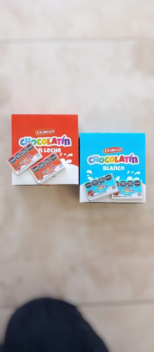 Producto - Chocolatín blanco/negro
