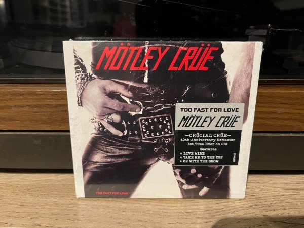 Producto - Motley Crue - Too Fast For Love - Cd Importado Europeo