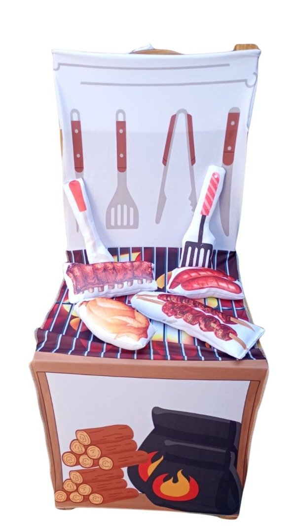 Producto - Telón parrilla para silla con accesorios
