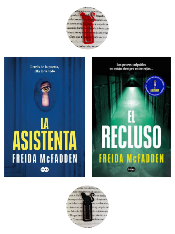 Producto - La Asistenta + El Recluso (Separadores y Envío de Regalo)