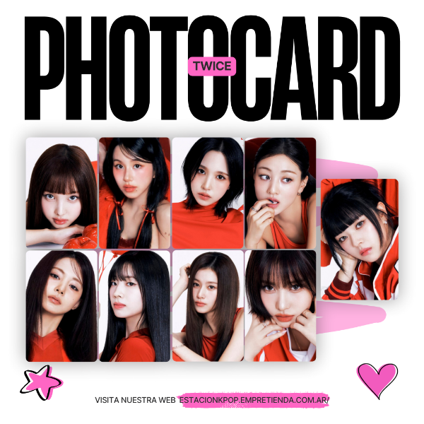 Producto - SET PHOTOCARDS TWICE THIS IS FOR RED