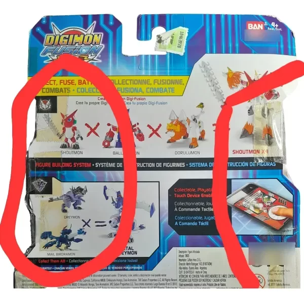 Producto - Digimon Fusion Digifusion Ballistamon Bandai - 2