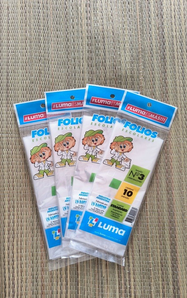 Producto - Folio n3 por 10 unidades