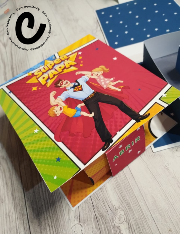 Producto - CAJA LIBRO PAPÁ