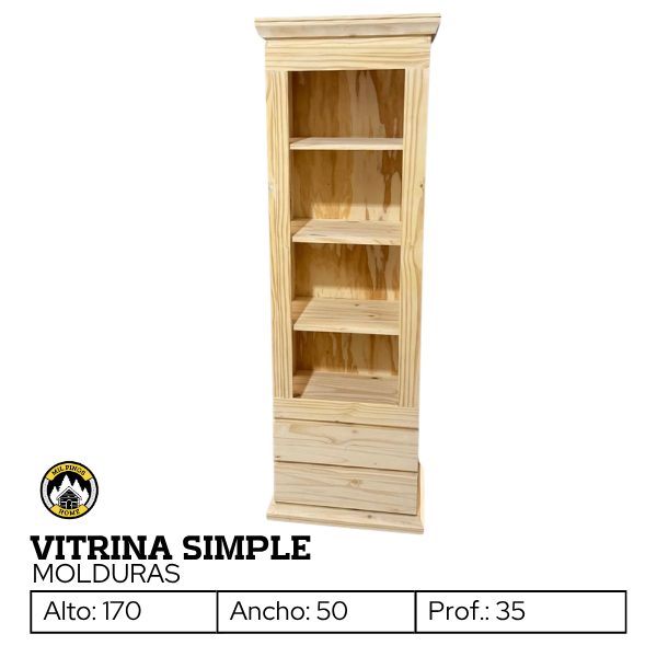 Producto - VITRINAS SIMPLE MOLDURA - 3