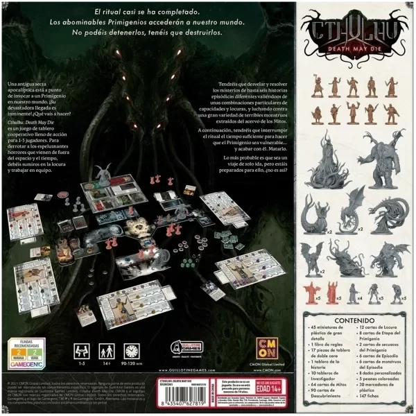 Producto - Cthulhu: Death May Die - 4