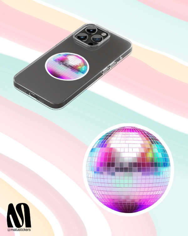 Producto - Bola disco arcoiris