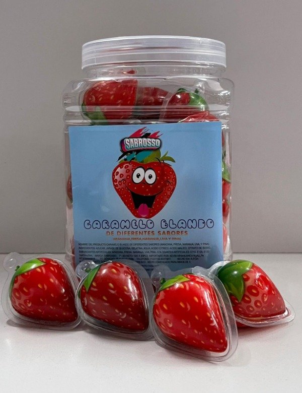 Producto - Gomitas rellenas Frutillitas x30