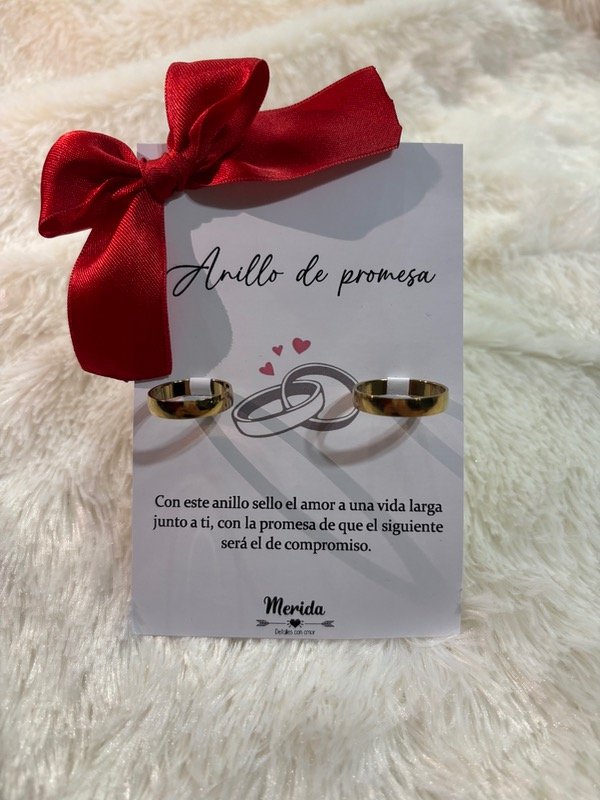 Producto - Anillos de promesa