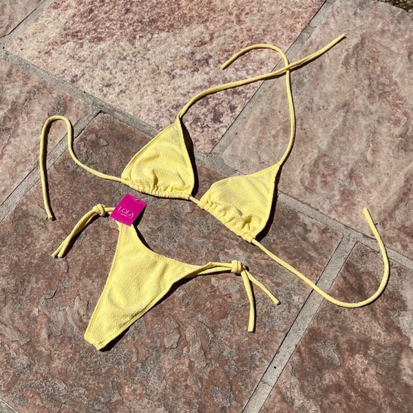 Producto - Bikini Arena Amarillo 2039