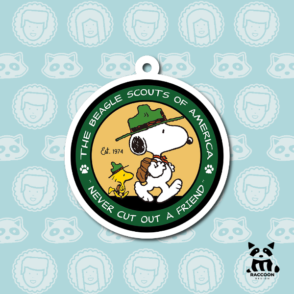 Producto - Llavero Snoopy y Woodstock Exploradores