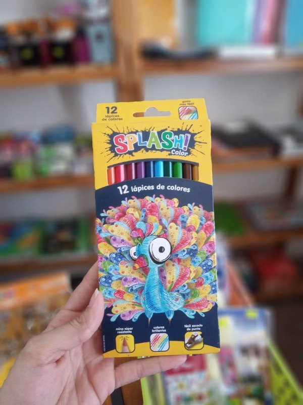 Producto - Lápices de colores Splash x12 uni
