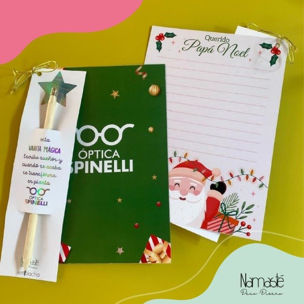 Producto - 10 Cartas a Papá Noel +10 lapices plantables personalizados