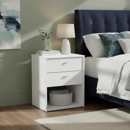 Producto - Mesa de Luz Milenial Express 2 Cajones 57261 - 57260 - 57263