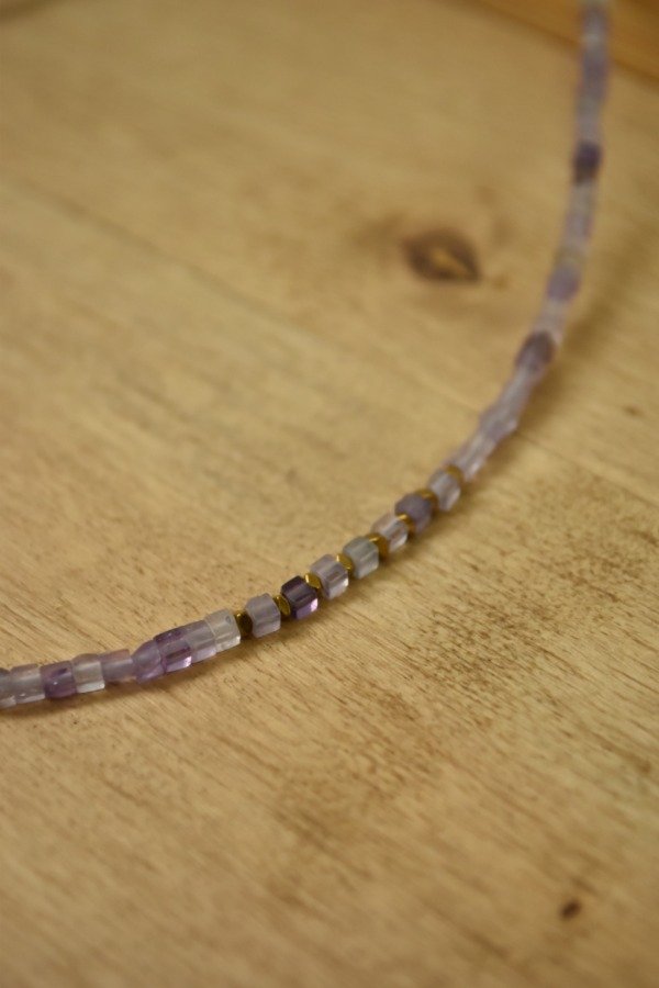 Producto - Collar amatista y hematitas II