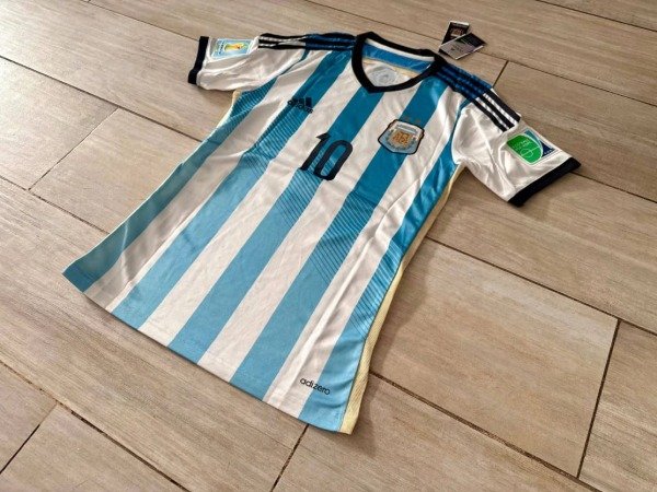 Producto - CAMISETA AFA IMPORTADA TITULAR RETRO 2014 #10 MESSI - 5