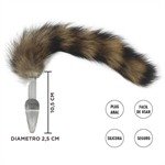 Producto - PLUG ANAL COLA ZORRO DE VIDRIO TALLE S