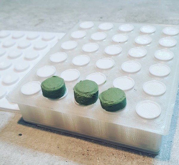 Producto - Molde para fabricar PASTILLAS DENTALES SOLIDAS