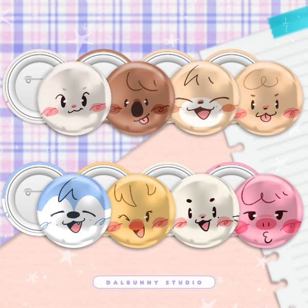 Producto - SKZoo - Pin botón