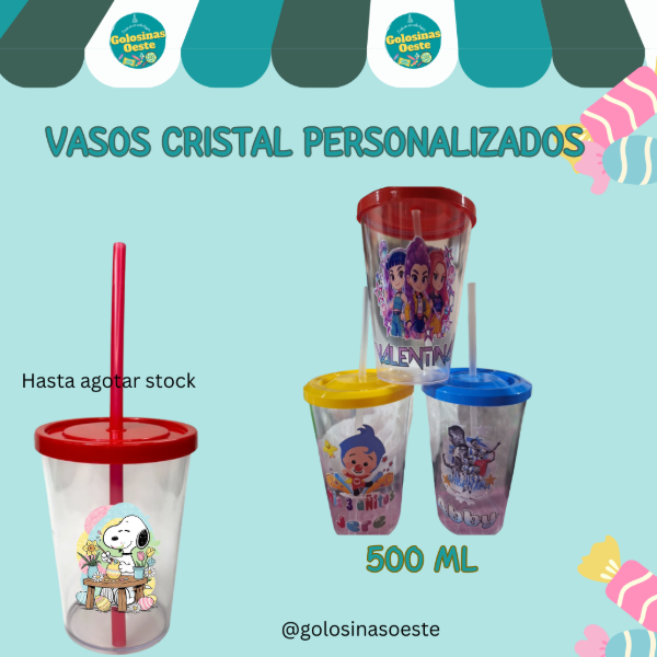 Producto - Vasos cristal  500 ml