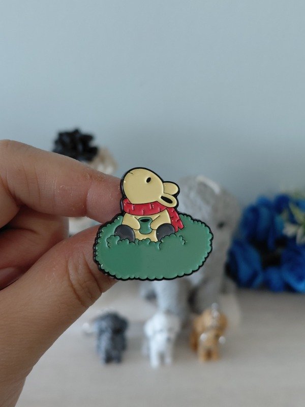 Producto - Pin metalizado - Conejo #2324