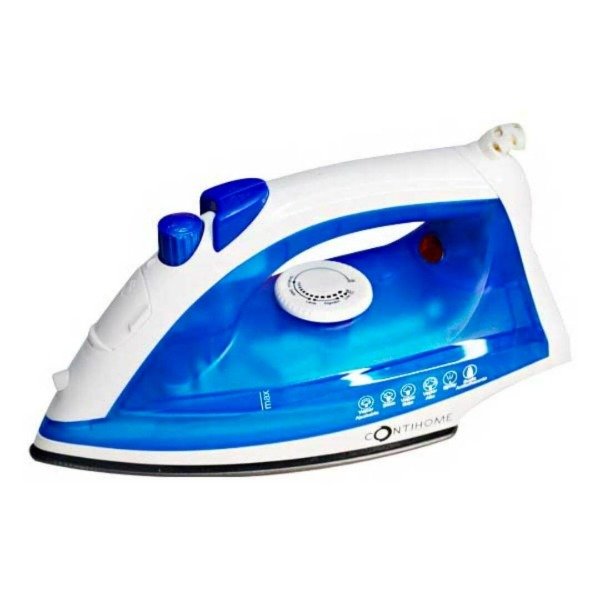 Producto - Plancha Antiadherente A Vapor azul TFK