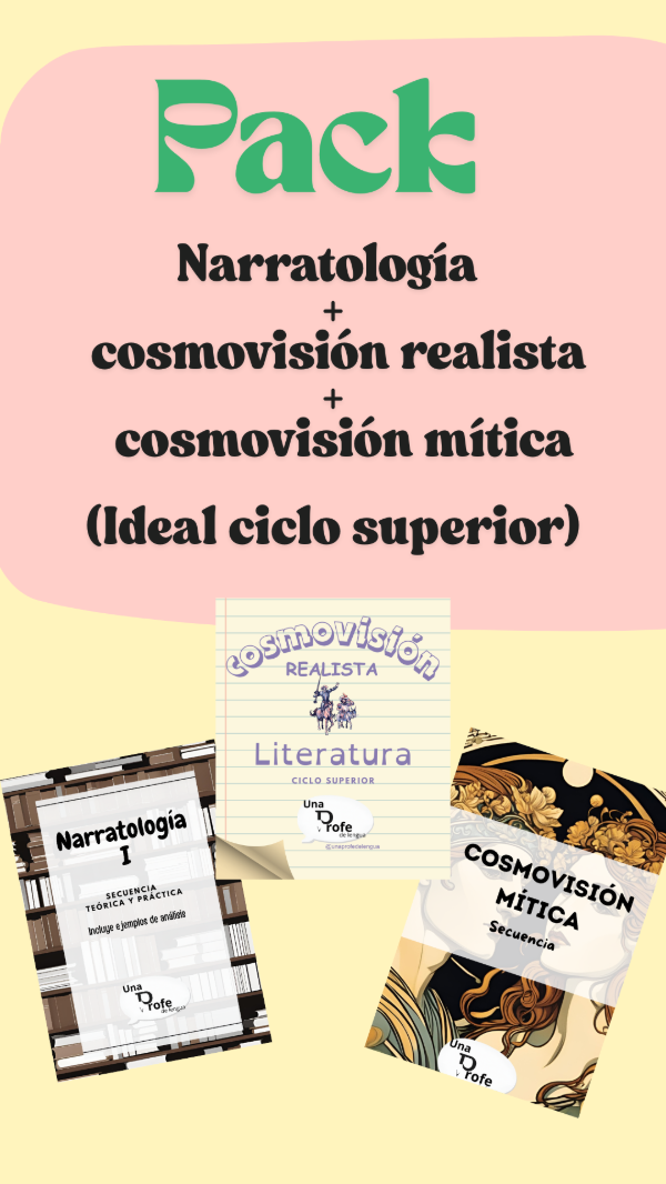 Producto - pack narratología y cosmovisión