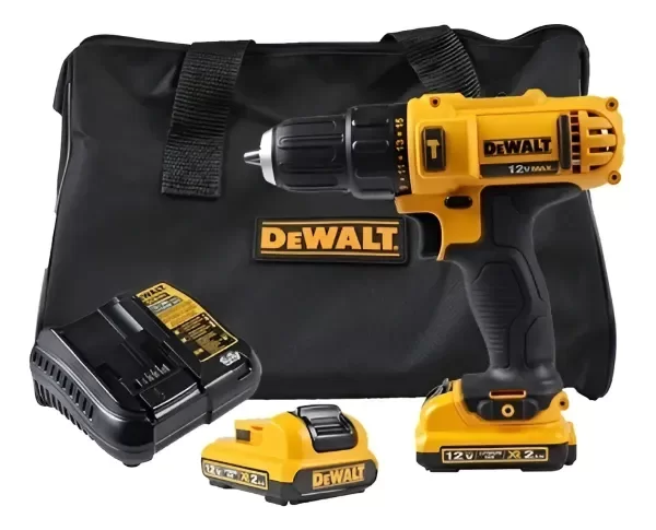 Producto - Taladro percutor atornillador inalámbrico de 10mm DEWALT DCD716D2