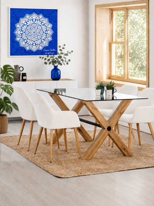 Producto - Cuadro "Mandala de Sabiduría" - Bastidor 100 x 100 relieve - 1