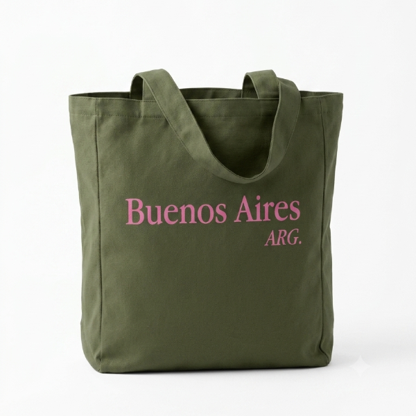 Producto - Bolsa Fuelle Verde Militar - BUENOS AIRES