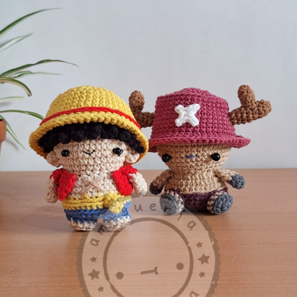 Producto - PREVENTA One Piece - Ebook de patrones Amigurumi