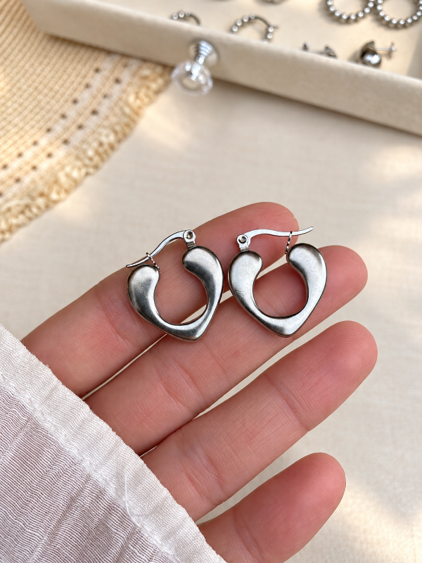 Producto - Argollas Corazón abierto A.Q
