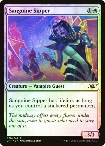 Producto - Sanguine Sipper Foil  Unfinity