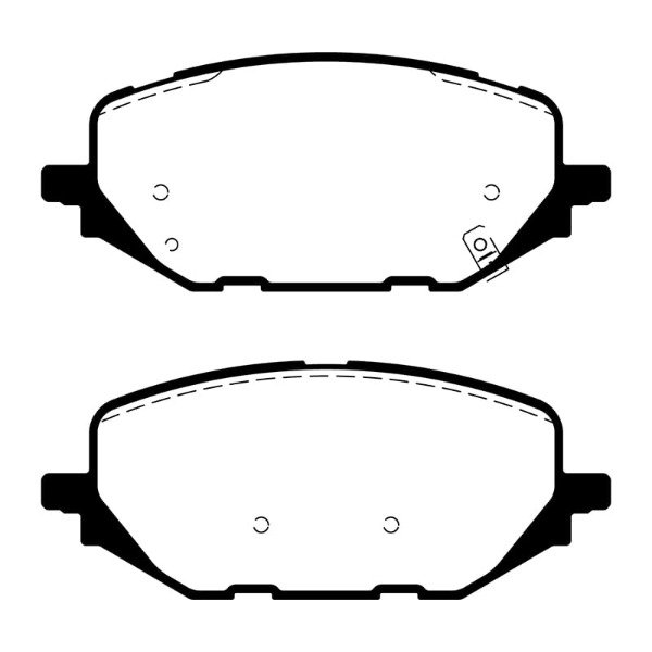 Producto - Pastillas de Freno Delanteras Litton Tracker 1.2 T (20/-)