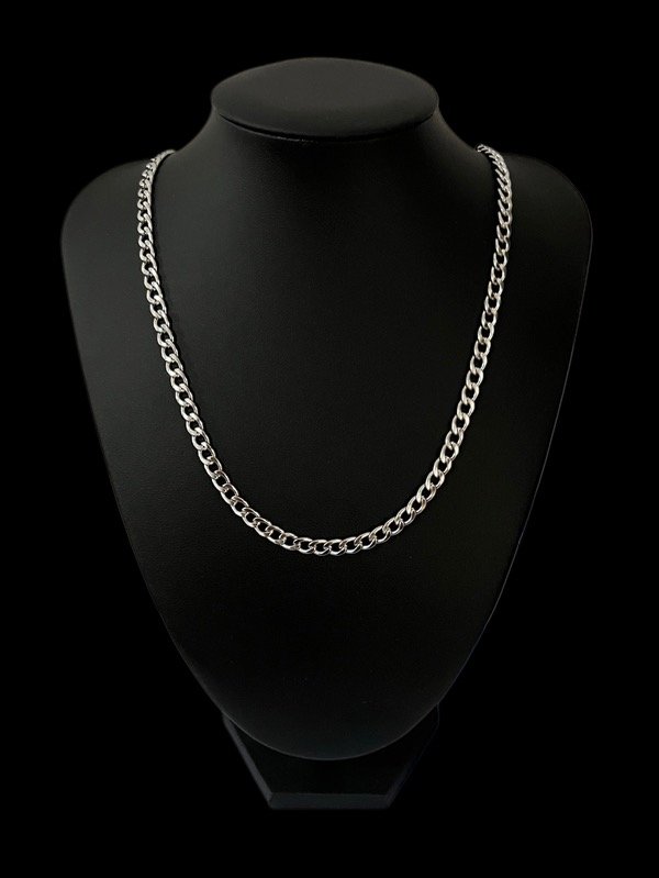 Producto - COLLAR CUBANO PLATA 0.5mm