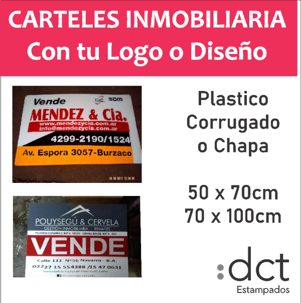 Producto - Carteles Inmobiliarias