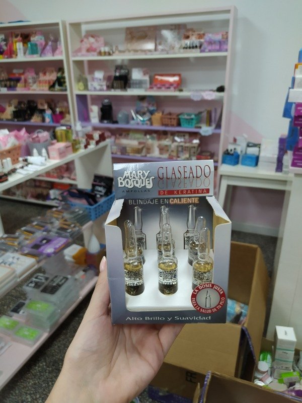 Producto - Ampolla glaseado de keratina Mary bosques